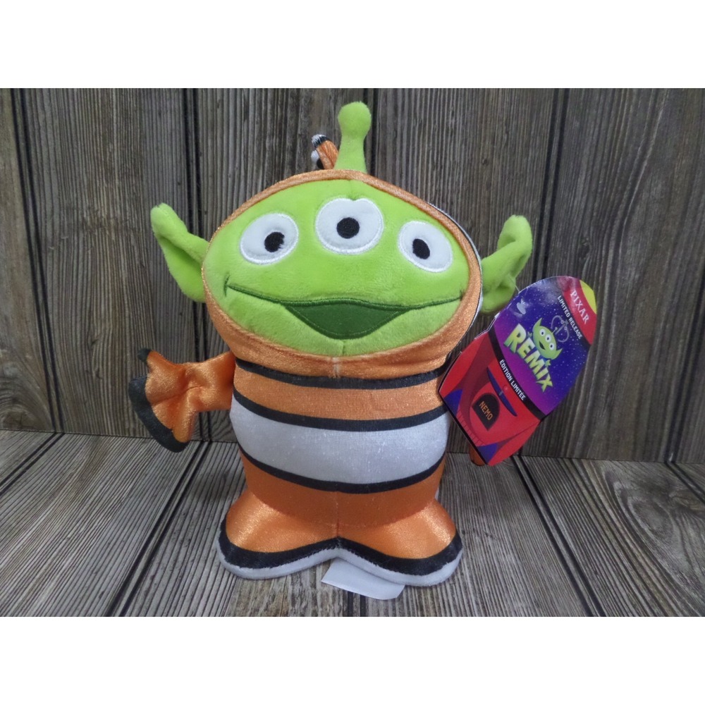 NWT Disney Pixar Toy Story Alien Remix - Finding Nemo 8" Plush Toy